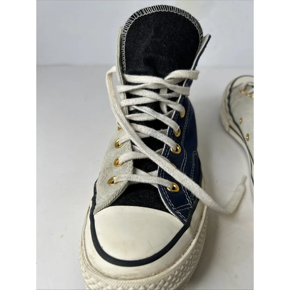 Chuck  Taylor converse 70 All Star Two Tone Canvas Sneakers‎ Sz W 10.5  M 8.5